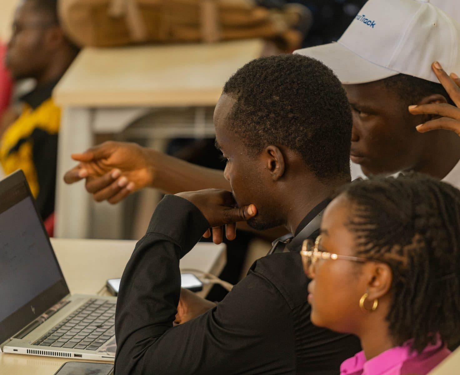 L'équipe Sini Africa au travail